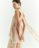 Florielle Halter Layered Top