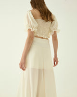 Bijou lace top