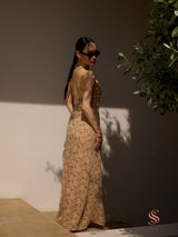 Estela one shoulder maxi dress