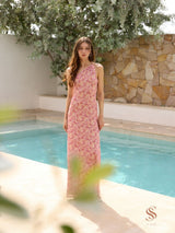 Estela one shoulder maxi dress