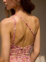 Estela one shoulder maxi dress