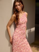 Estela one shoulder maxi dress