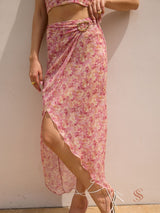 Isla wrap skirt