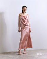 Celene satin skirt