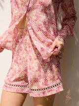 Luma floral shorts