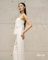 Lunara strapless lace top