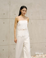 Lunara strapless lace top