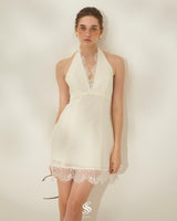 Lisette lace mini dress