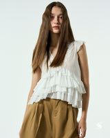 Arietta ruffle top