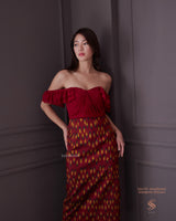 EYE CANDY THAI SILK DRESS