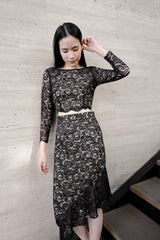 Jackie lace skirt