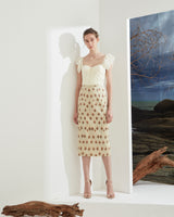 EYE CANDY THAI SILK DRESS