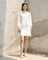 Avelyn lace skirt