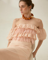 Bijou lace top