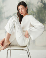 Aurelle Satin Top