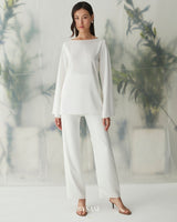 Aurelle Satin Pants
