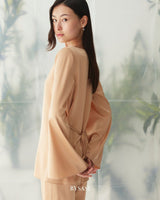 Aurelle Satin Top
