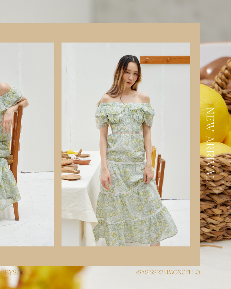 Limoncello maxi dress