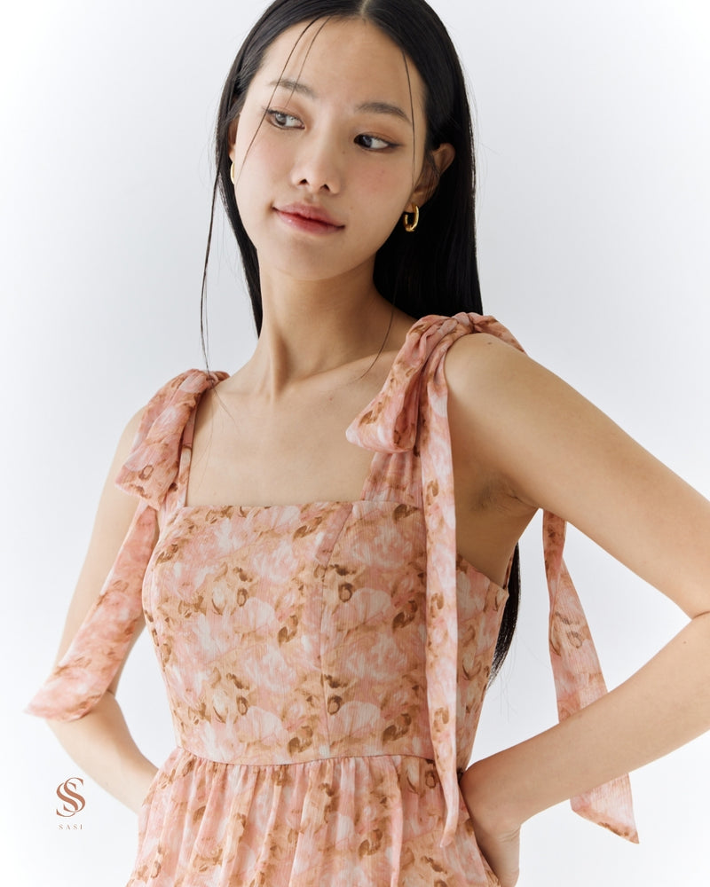 Whispering Petal Dress