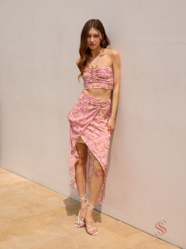 Isla wrap skirt