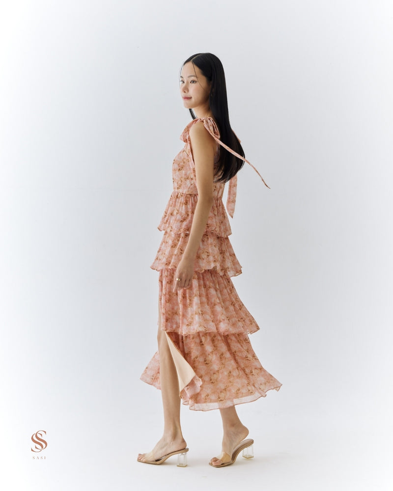 Whispering Petal Dress