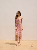 Isla wrap skirt