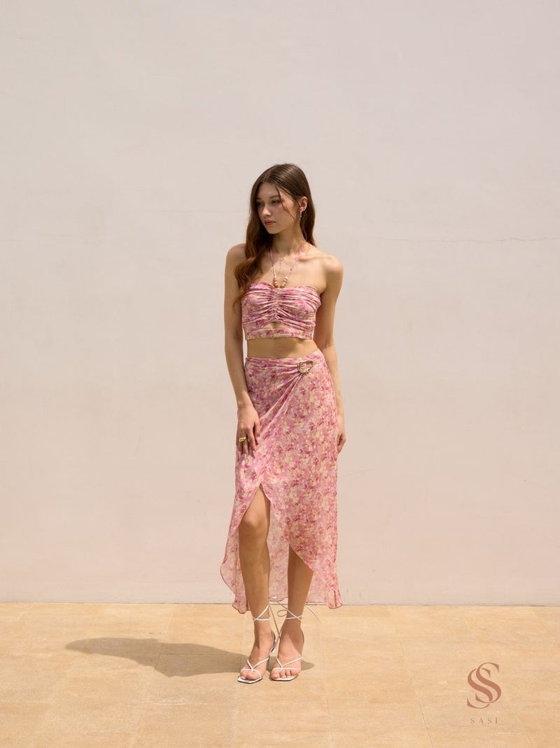 Isla wrap skirt