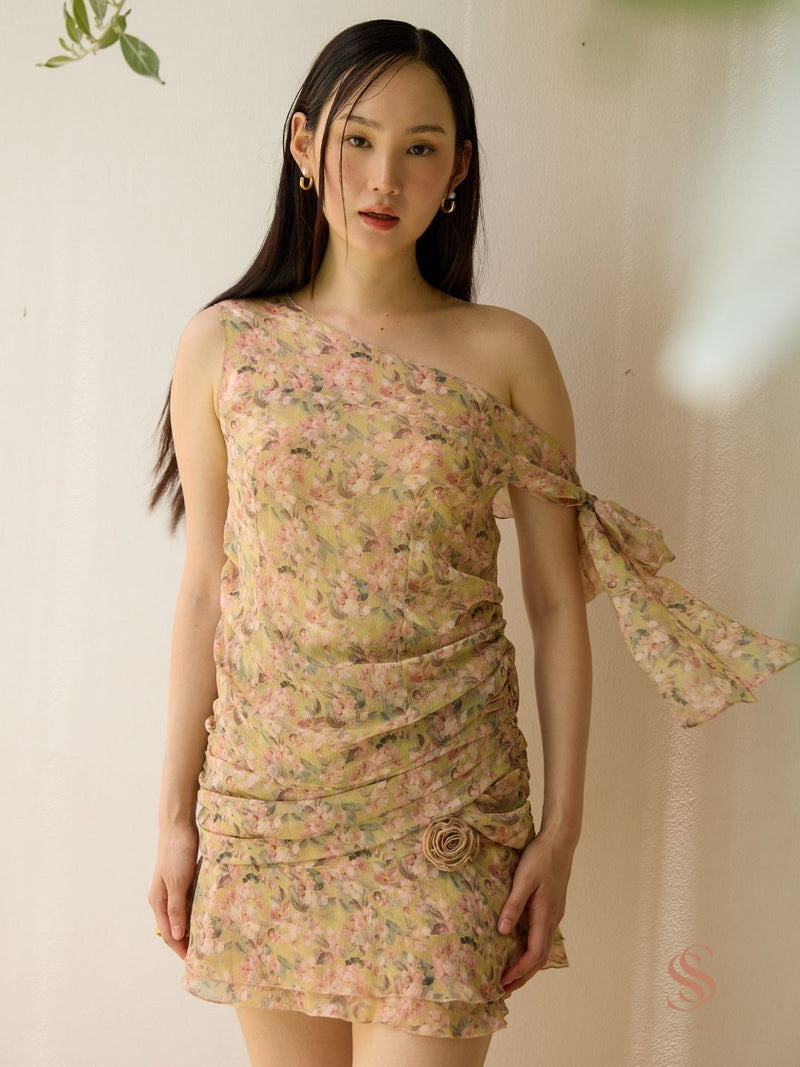Zayla one-shoulder top