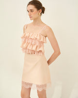Mimi lace crop top