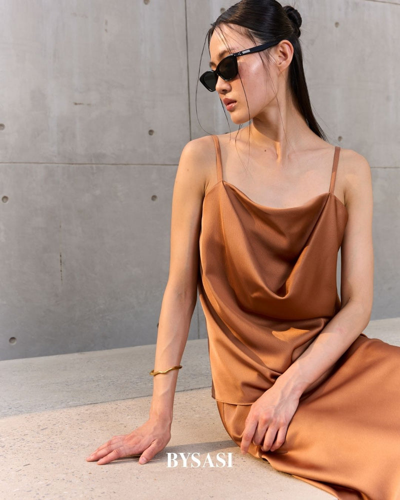 Celene cowl top