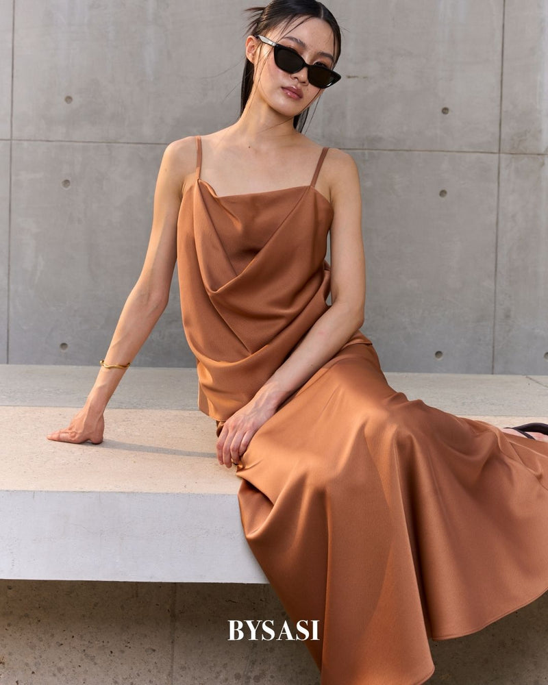 Celene cowl top