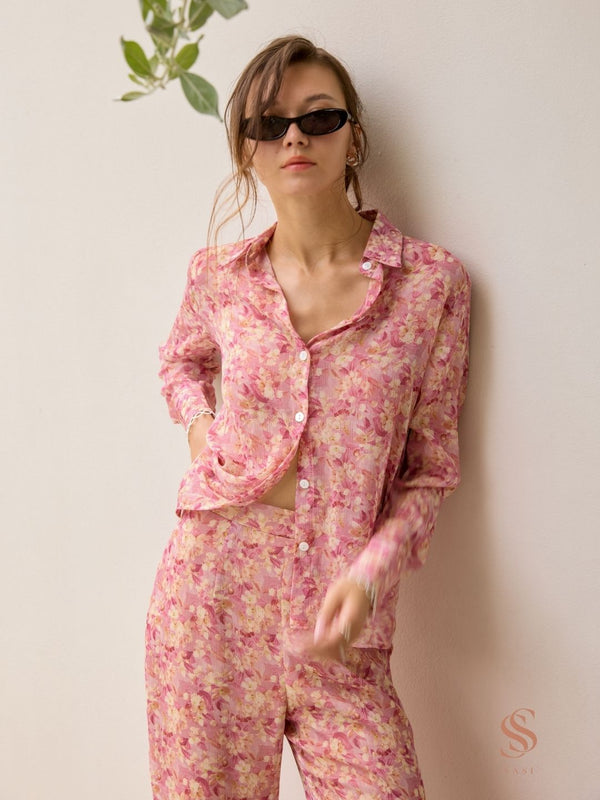 Luma floral shirt