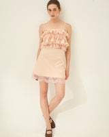 Mimi a-line lace skirt