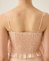 Mimi lace crop top