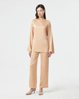 Aurelle Satin Top