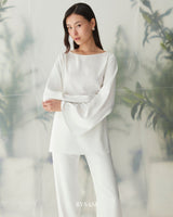 Aurelle Satin Top