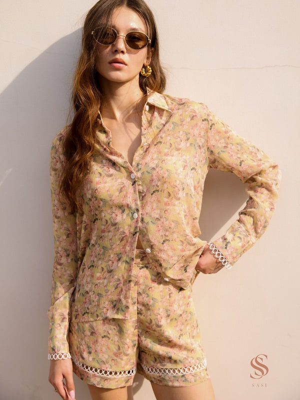 Luma floral shirt