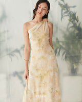 Rosalie One-Shoulder Maxi Dress