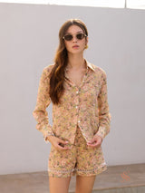 Luma floral shorts