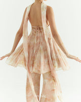 Florielle Halter Layered Top