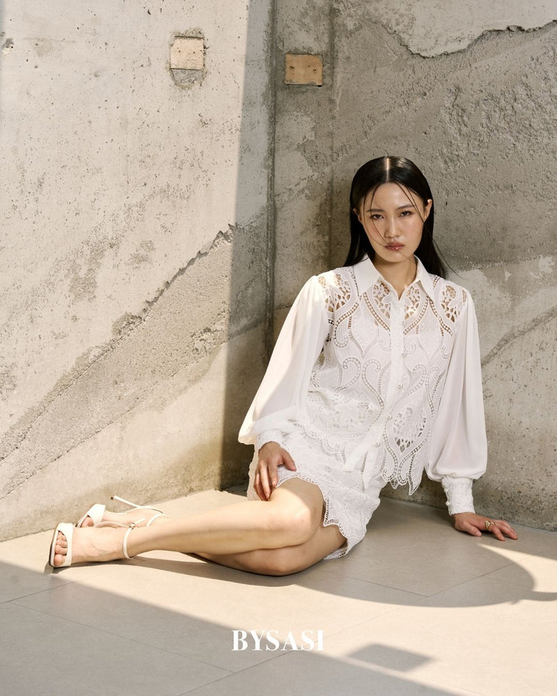 Avelyn lace skirt