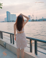VDAY Rosette dress