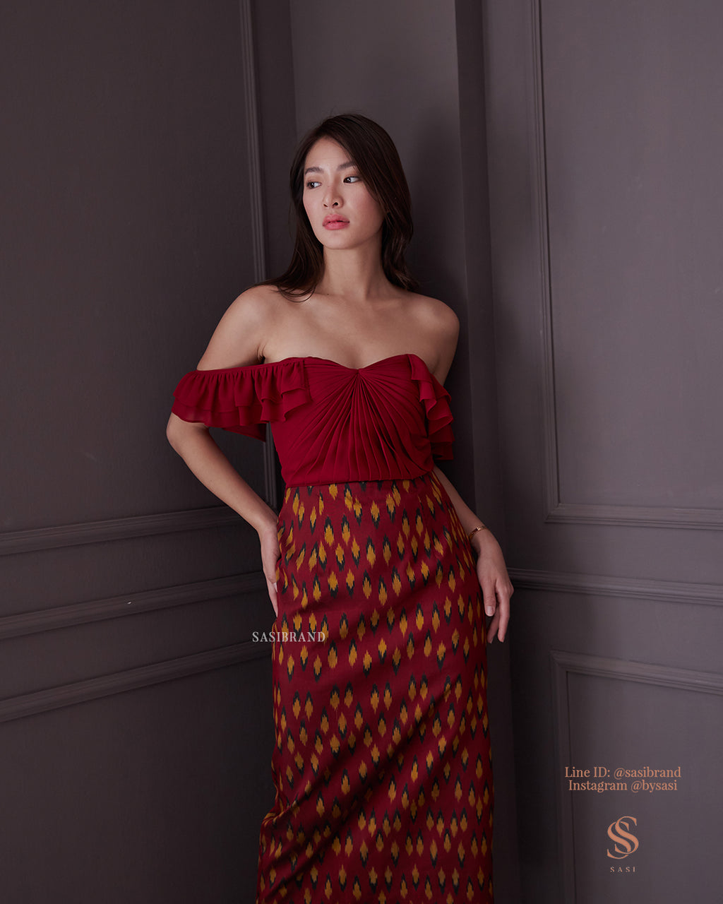 EYE CANDY THAI SILK DRESS SASI EYE CANDY THAI SILK DRESS SASI