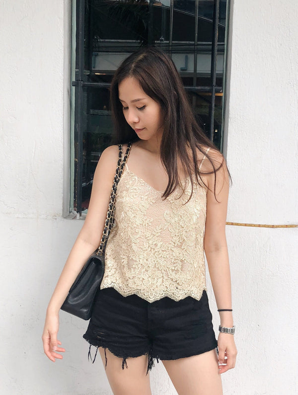 Exclusive Olivia lace top